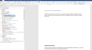 Zitate über das Add-In bei Word einfügen.